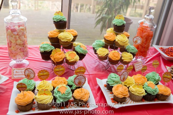 lorax party dessert table