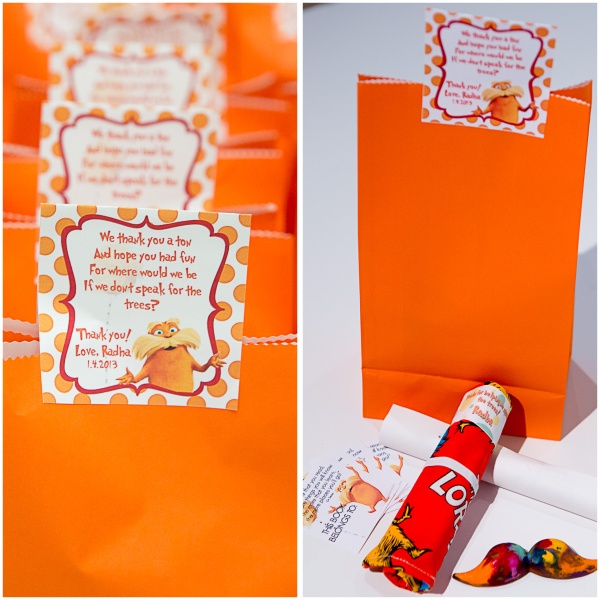 lorax party favor bags ideas